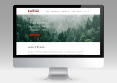 Webdesign Trainerin für Kira Crome